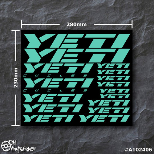 Yeti set adesivi - , |