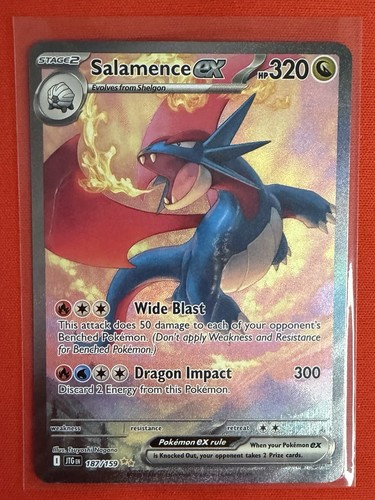 Salamence 187 159 - salamence, ex