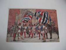 SIENA CONTRADA  DELL'ISTRICE ORIGINALE DEL PITTORE VITTORIO GIUNTI FIRMATA