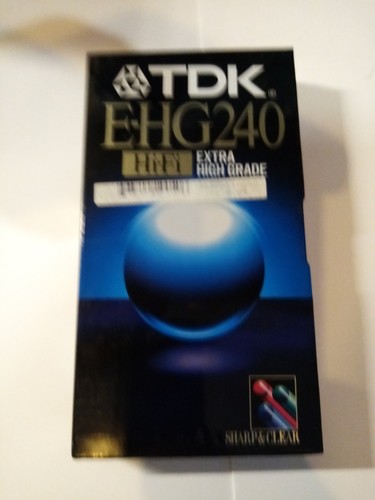 Videocassetta vhs tdk - vhs, 240