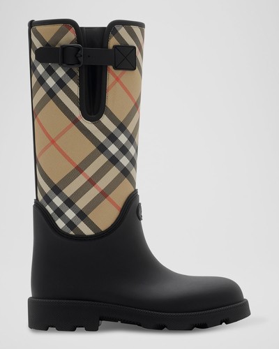 Scarpa stivali alti burberry - scarpa,