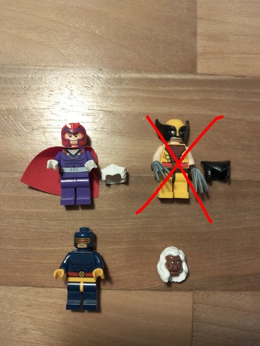 Lotto lego minifigures 76022 - lotto, x