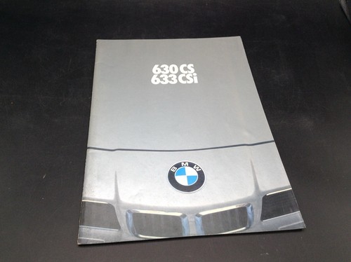 Depliant auto vintage bmw - vintage,