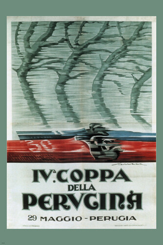 Coppa perugina poster - di,