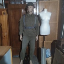 Divisa+Equipaggiamento NVA-DDR-anni'60/'80-Original"Goccia di Pioggia"+Manichino