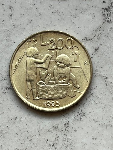 Moneta 200 lire 1995 - lire,