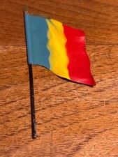 Lineol-Elastolin tin flag for