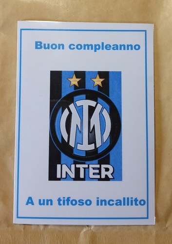 Inter tifoso biglietto - 🐬,