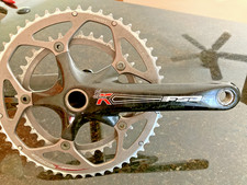 Guarnitura doppia bici da strada in carbonio FSA SL-K 172,5mm 53/39 con staffa inferiore 