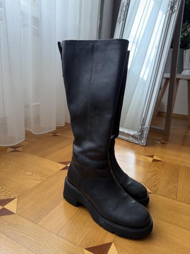 Stivali camper donna pelle