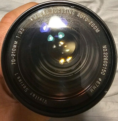 Vivitar series 210 mm - 1, 70-210