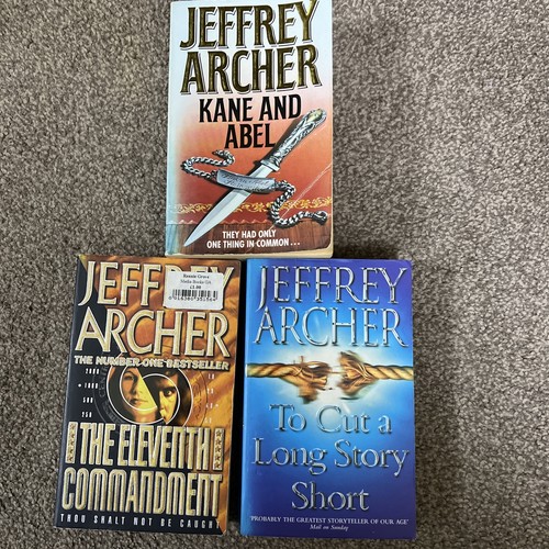Jeffrey archer paperback - paperback, x3