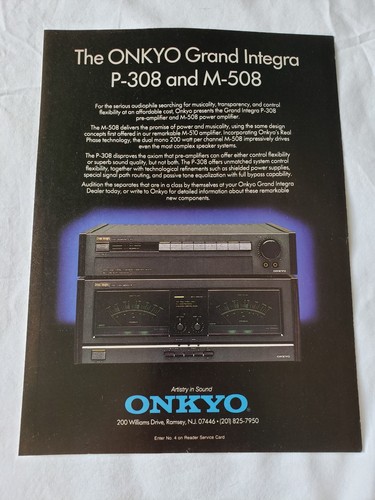 Onkyo grand integra - onkyo, m-508