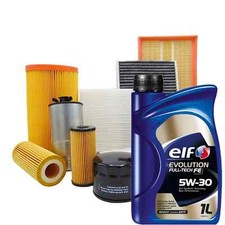Kit tagliando olio elf - 6, lt
