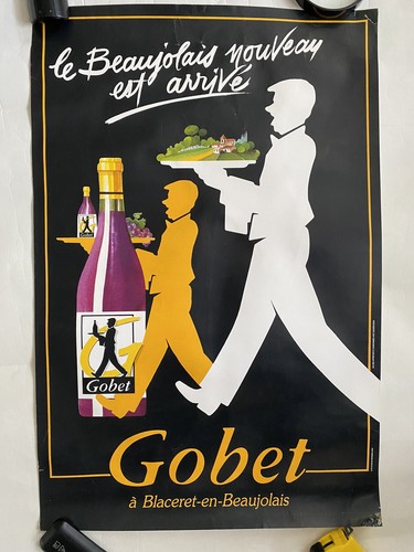 Affiche originale gobet - affiche,