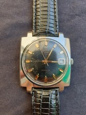 Orologio AVIA Matic vintage autamatic date black dial watch swiss