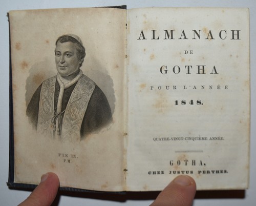 Almanach gotha fig - almanach,