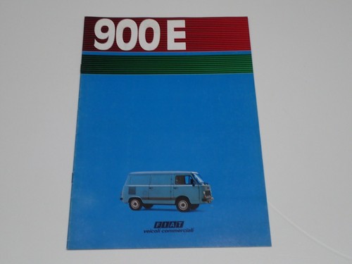 Fiat 900 furgone - e, depliant