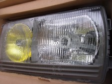 Nuovo faro Mercedes-Benz W123 Hella sinistro con fendinebbia giallo LWR