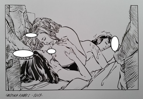 Chritina fabris dessin planche - fabris,