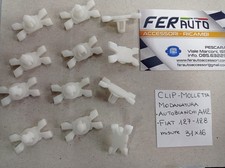 12 CLIPS-CLAMPS fixing side