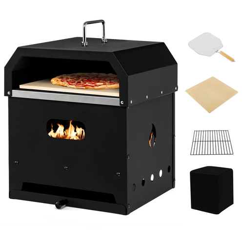 Giantex forno pizza - giantex, in
