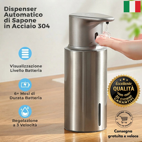 Dispenser sapone multiuso - sapone,