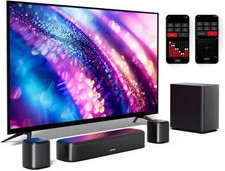 ULTIMEA Impianto Surround Virtuale 5.1ch AURA A30 TV Soundbar App control U2501