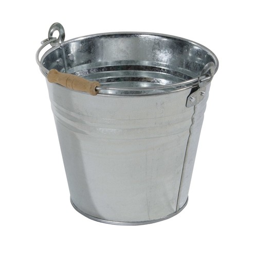 Secchio zinco rinforzato - zinco,