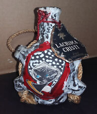 BOTTIGLIETTA AMPOLLA IN CERAMICA SAN MARINO EFFETTO LAVA LACRIMA CRISTI PIENA