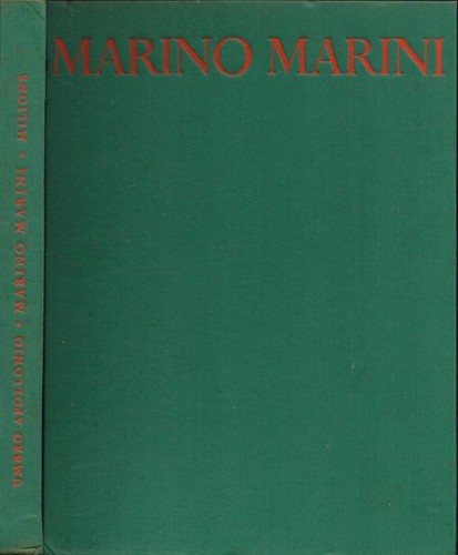 Marino marini scultore - marino, scultore.