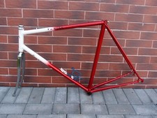 set telaio bici corsa acciaio strada Tomas Columbus dropout 56 cm Stronglight Elite