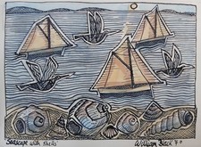 Disegno ad acquerello e