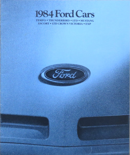 Brochure ford escort ltd - brochure,