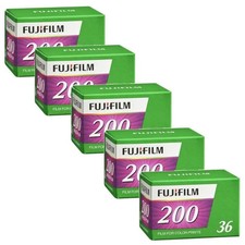 5 PELLICOLE FUJICOLOR 200-36