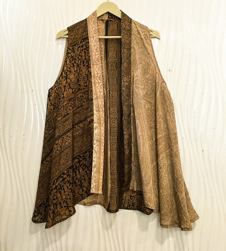 Giacca corta kimono senza