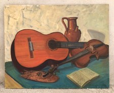 GRANDE QUADRO DIPINTO A OLIO