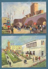 DE GIOSA. Bari Fiera Levante. 2 cartoline d'epoca, anni 1950