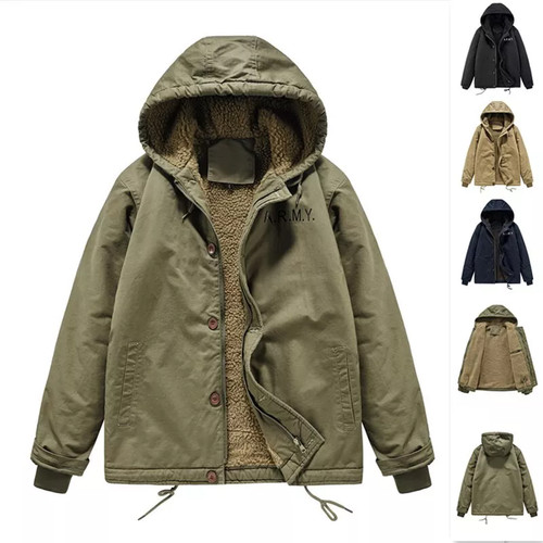 Winter men jacket deck army - winter,