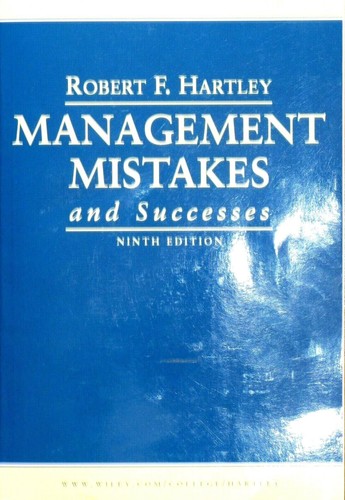 Management mistakes and - management,