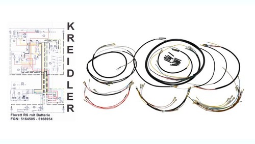 Cablaggio kreidler con - cablaggio, rs
