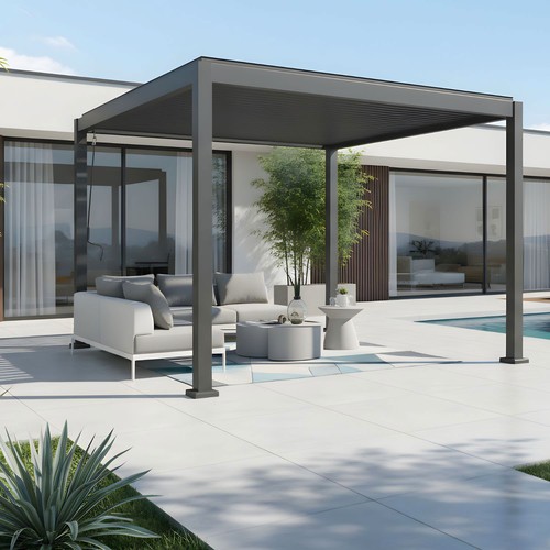 Pergola bioclimatica style - pergola, in