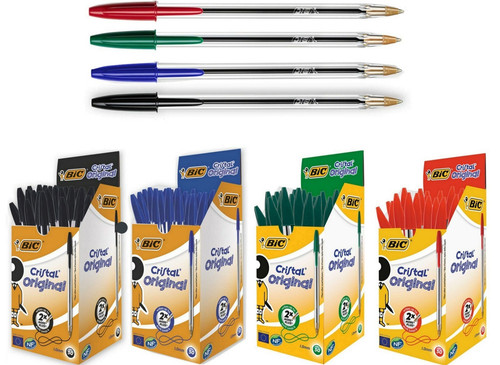 Bic pens cristal medium penne - cristal,