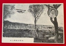 Aviazione cartolina Albenga volo di Maicon