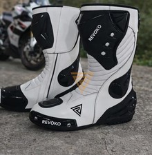 Stivali moto Revoko vera pelle