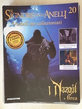 FASCICOLO EDICOLA IL SIGNORE DEGLI ANELLI MODELLINO : I NAZGUL A BREA N.20