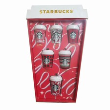 Set 6 pezzi Natale Starbucks
