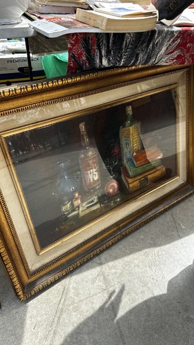 Quadro dipinto olio tela - olio, su