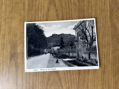 Cartolina cavour entrata - cavour,