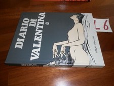 DIARIO DI VALENTINA CREPAX MILANO LIBRI 3^ EDIZIONE   L6